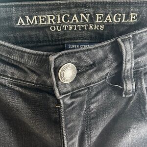 American Eagle Distressed Jeans. Rips on front and back legs.